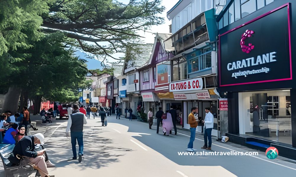 Shimla Mall Road - Salam Travellers
