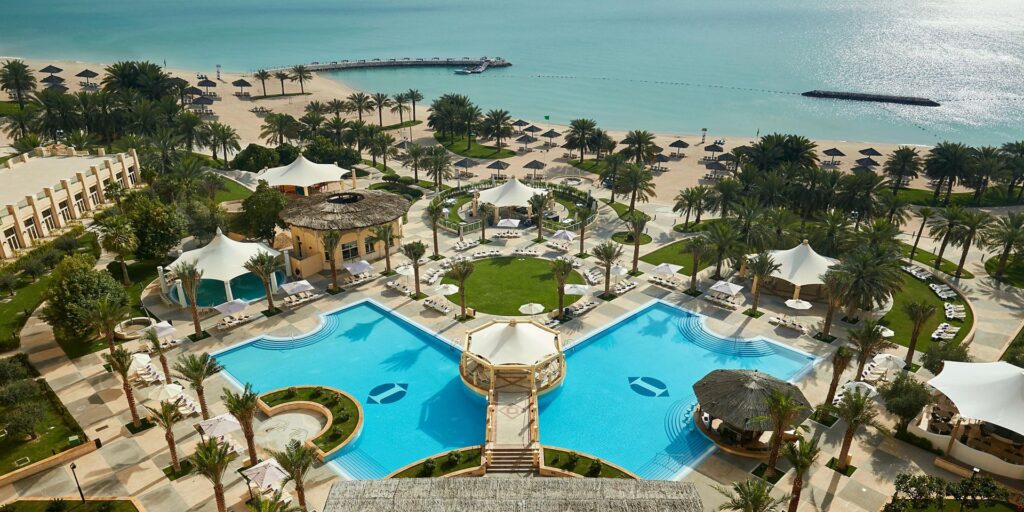 luxury beachfront resort qatar
