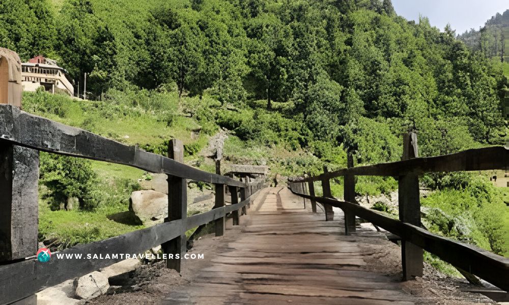 Old Wooden Bridge Amid Forest near Gangad Village - Salam Travellers